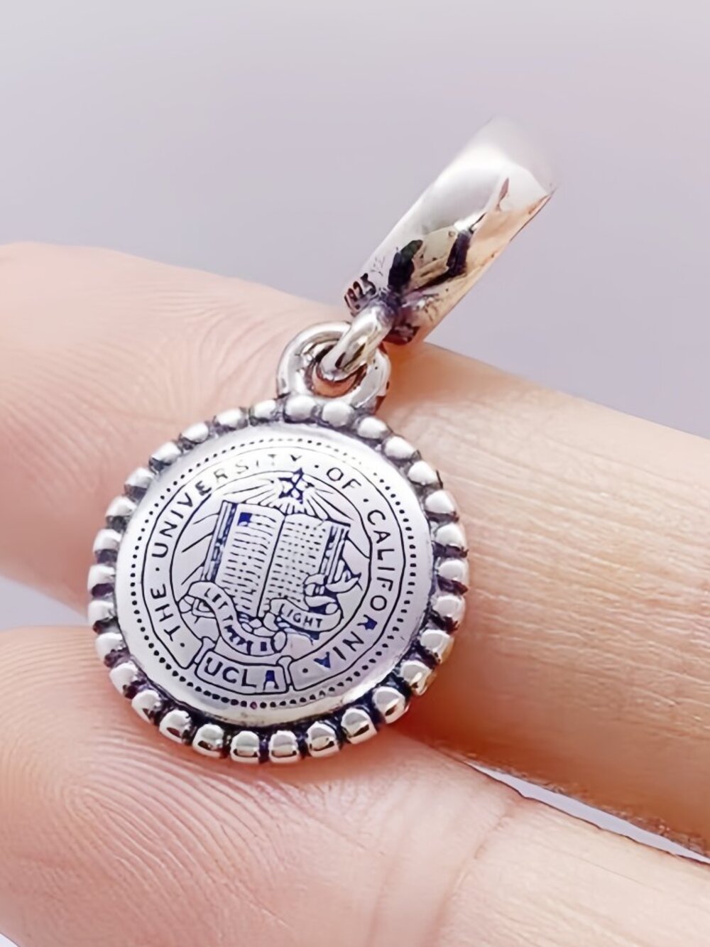 Pandora UCLA Universityof California Los Angeles Dangle Charm College Seal